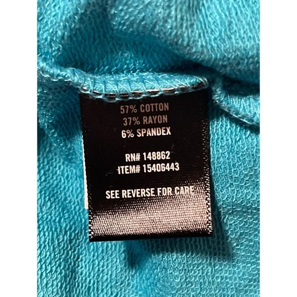 Torrid Teal T-Shirt Off-The-Shoulder Dress NWT SZ 1 (14/16) - Picture 7 of 12